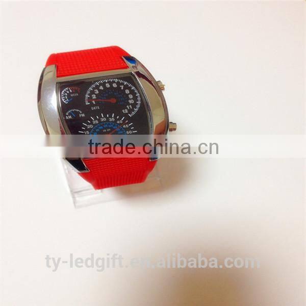 Promotion Sport Silicone LED Watch waterproof LED Wrist Watch