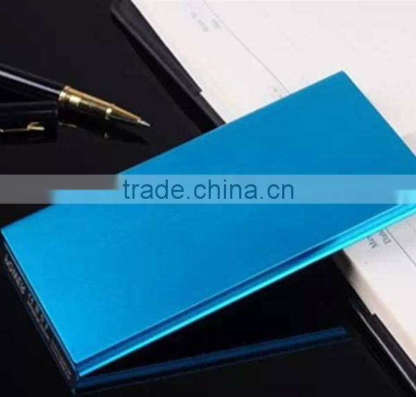 2015 Trade Assurance New Design Power Bank Ultra-thin Portable Power Bank 12000mah