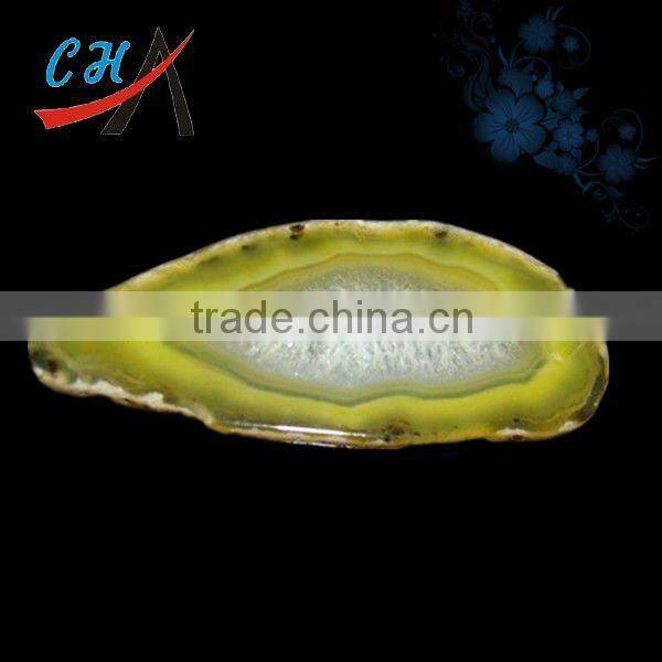 agate slices polished