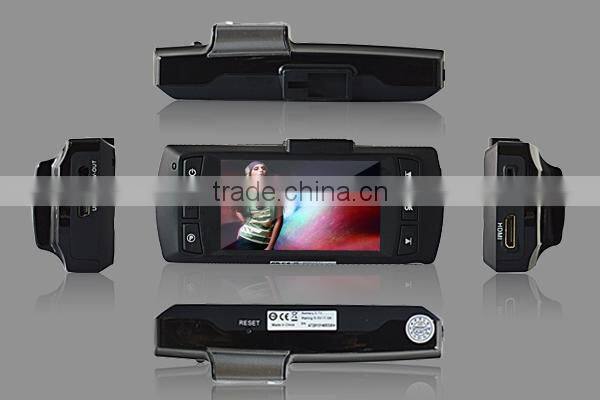 AC hot sell 2.7inch 1080P car dvr+supper nightvisionion mini dvr for car+H.264 h198