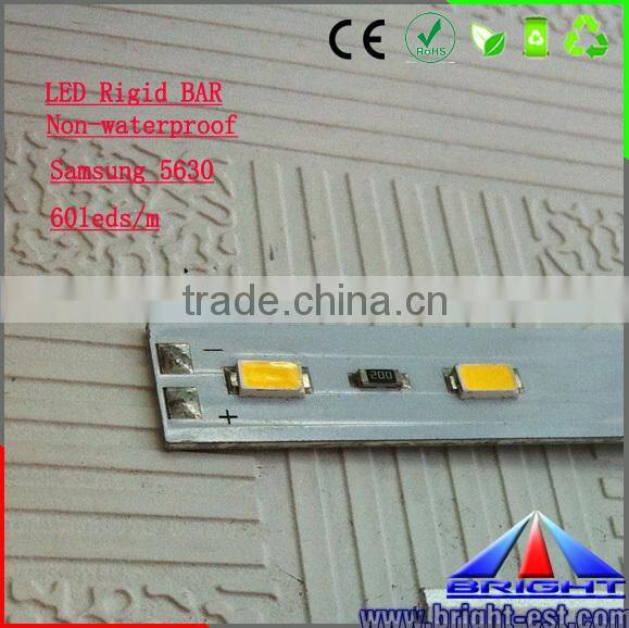 5630 aluminum Samsung led bar light SMD5630 DC12V led rigid strip