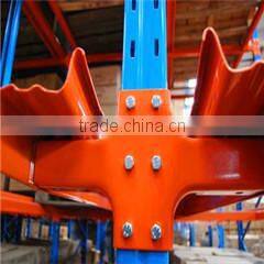 metal material display rack drive in rack system