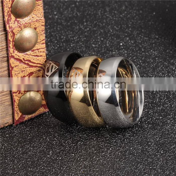 316L stainless steel hot sale jewelry fashion 2016 supper hero man sexs ring