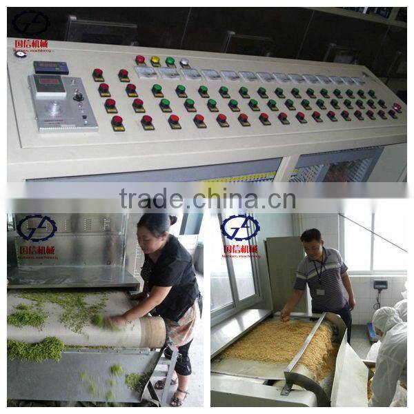 Hot Sale High Quality Tunnel Food Processing And Sterilizing Microwave Dryer with CE