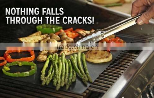 mat accessory type and fiberglass + PTFE material non-stick BBQ grill mat cutting in pcs as Alibaba best seller China supplier