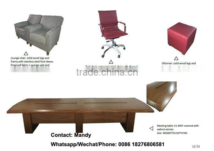 2016 USA Sheraton Hotel Furniture with High Standard