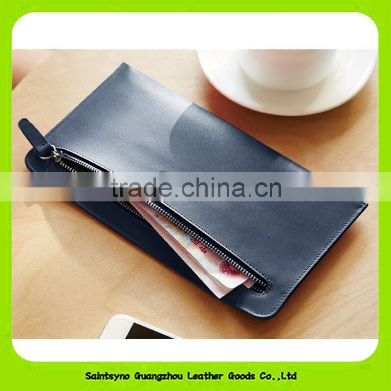 16898 RFID blocking Genuine leather bright-coloured fashion design lady wallet