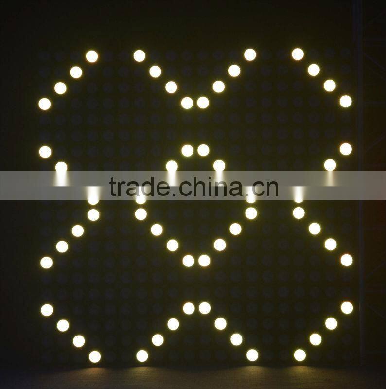 stage background/ 5x5 LED matrix stage blinder light 25pcsx9w LED