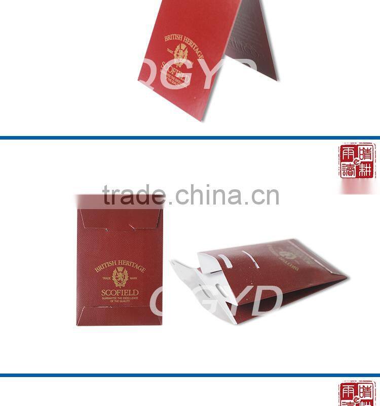 2014 China Newest Paper Hang Tag/garment hang tags for garment