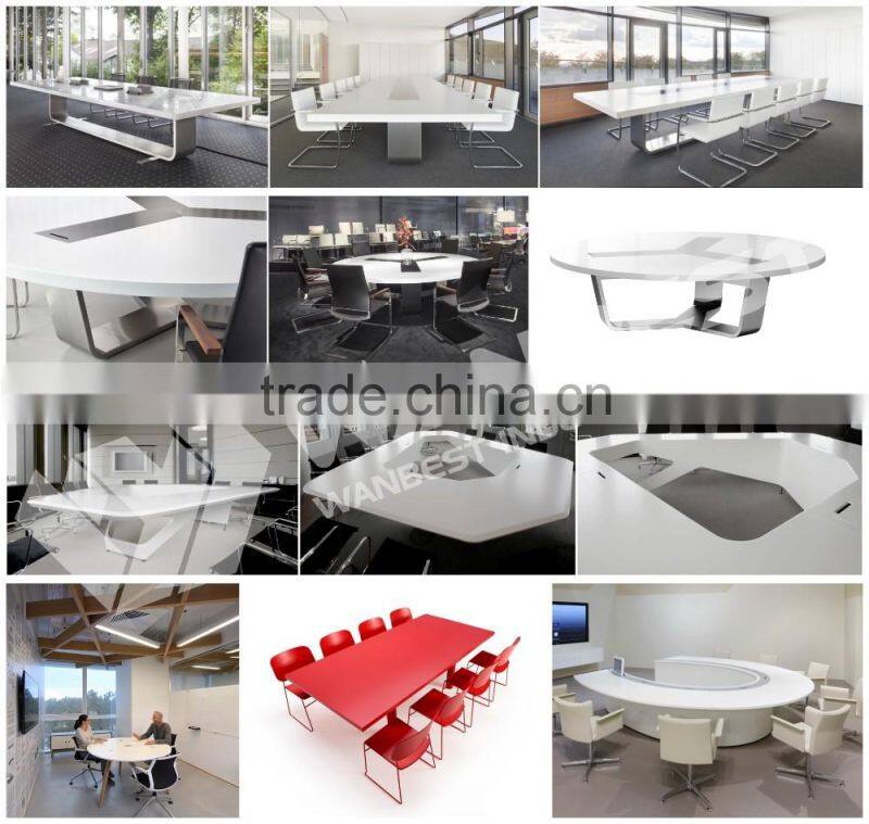 Antique Boardroom 14 Foot Conference Table