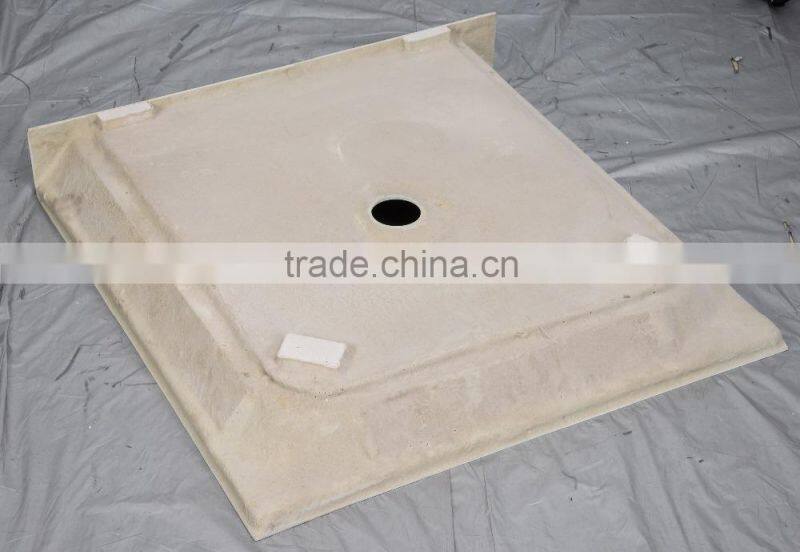North America market UPC/cUPC certified acrylic shower base, tray with tile flange, cupc alcove base