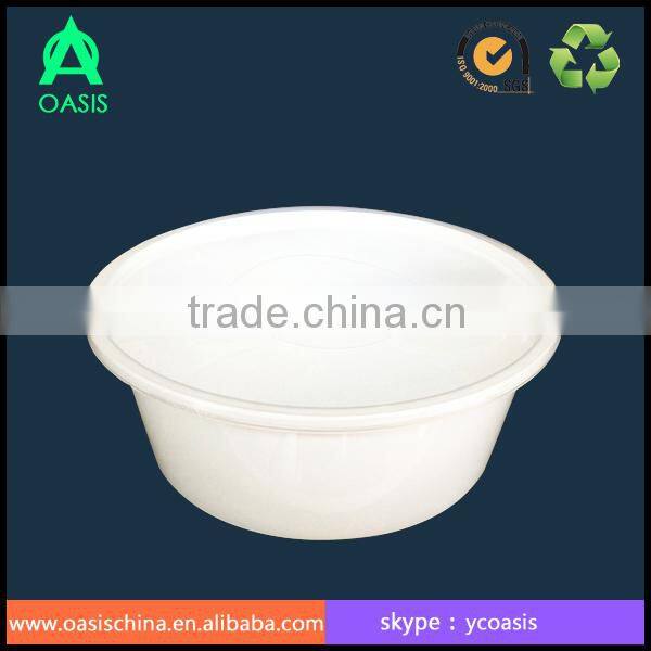 Disposable Microwave Round HotSoup Takeaway Bowl/Food Container 2500ml