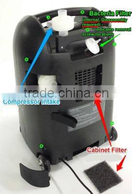 Portable zeolite molecular sieve oxygen concentrator