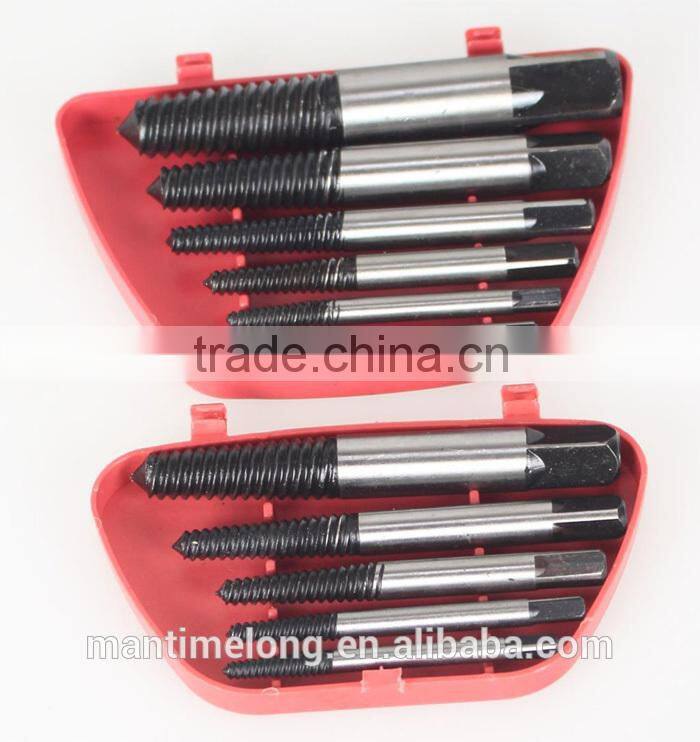 5Pcs 3mm-18mm Steel screw extractor broken screw extractor headless screw