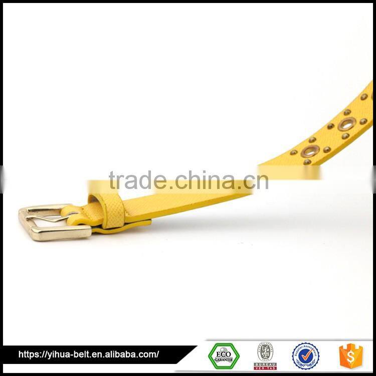 factory directly sell girl rivet pin buckle belt