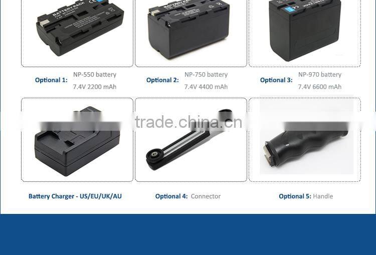 20W 3500K/6000K LED-336 LED Video Camera Light For Canon 1200D 1100D