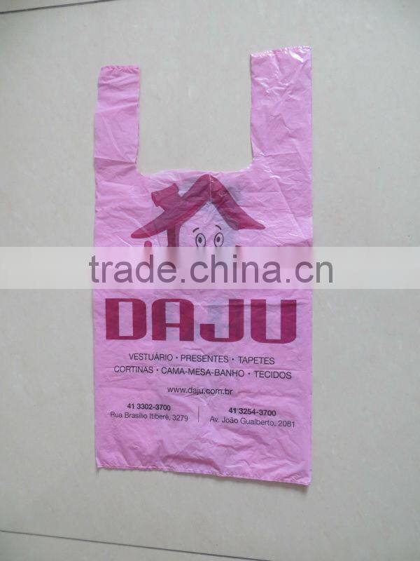 t-shirt shopping bags on roll