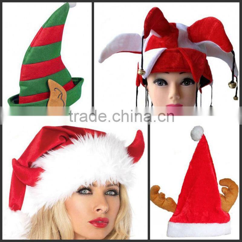 2014 christmas decoration unique christmas hats paper christmas hat sale