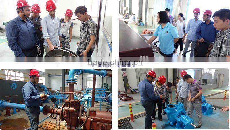 High Chrome alloy rubber liner vertical sump pump manufacturer