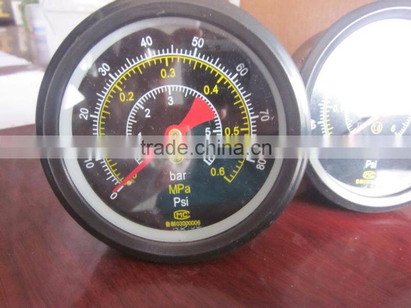 1.6bar air filled pressure, good quality gauge