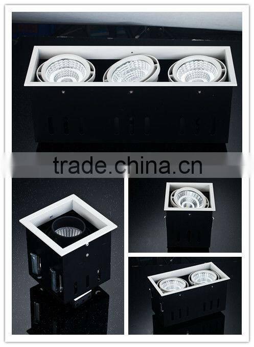 3000 kelvin grille LED downlight