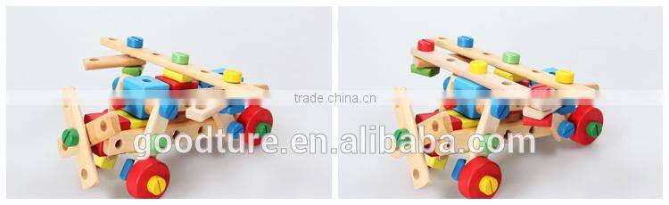 Multi Purpose Nut Combination 71 Pieces Intelligent DIY Wooden Toy