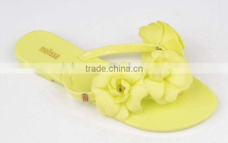 flip flop sandals, jelly sandals shoes, pvc Jelly shoes for Lady 2014
