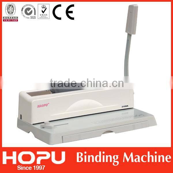 office movable high quality binding machine spiral electronic binding machine manual spiral