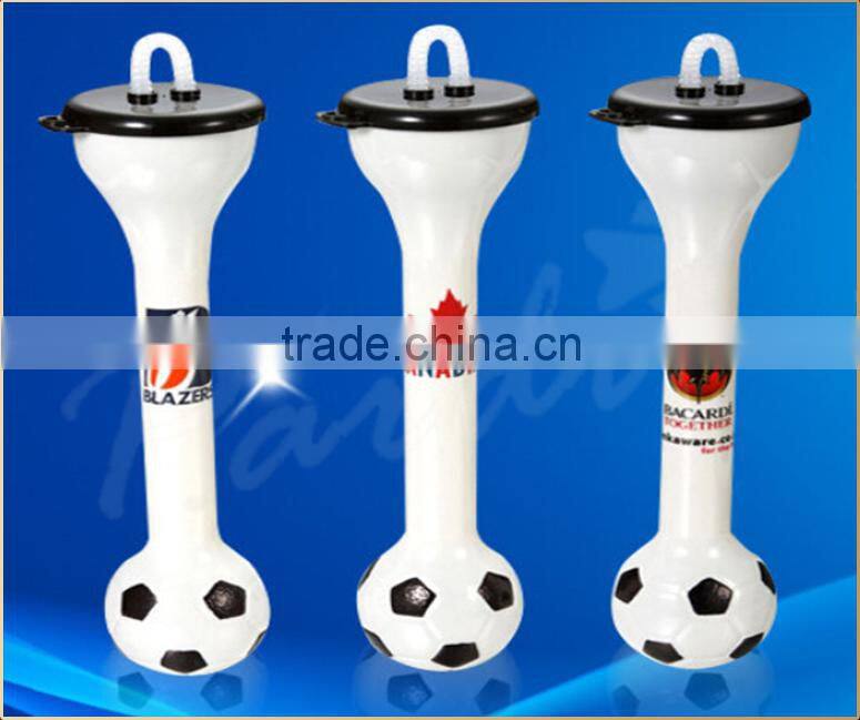 Soccer world cup plastic football shaped beer drinking yard glass