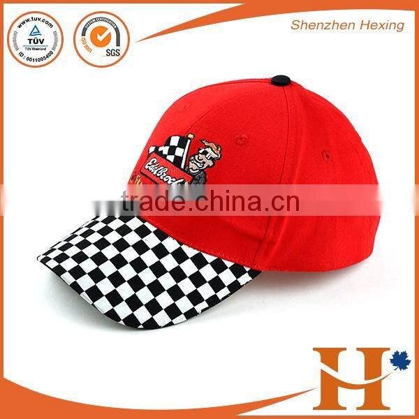 100% cotton custom kids baseball cap and hat
