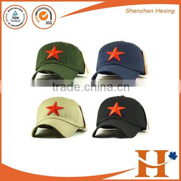 Custom embroidery brand Men's classic golf caps and hats with 100% cotton