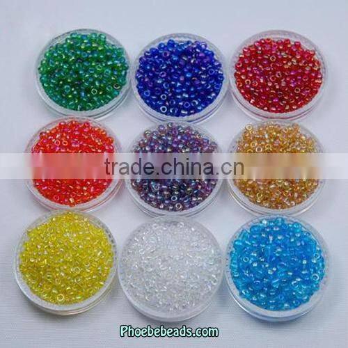 Wholesale 11/0 Rainbow Purple Glass Beads To Make Bracelets Or Necklace GSB-2RR03