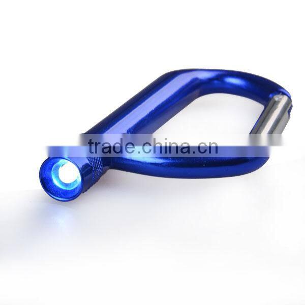 Promotional Big Aluminum Carabiner with LED light