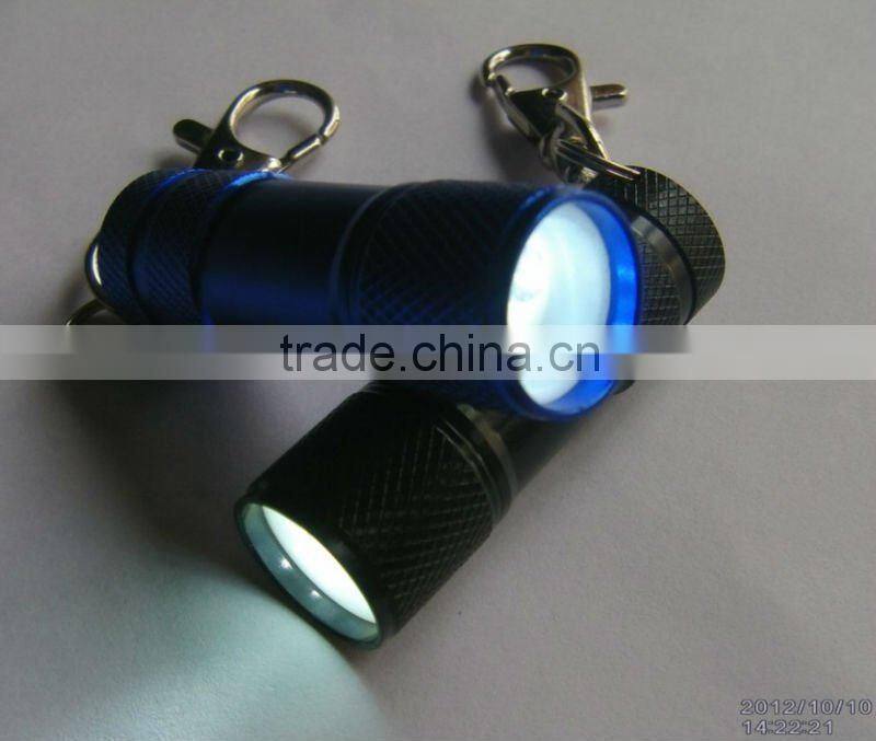 aluminum promotion keychain led