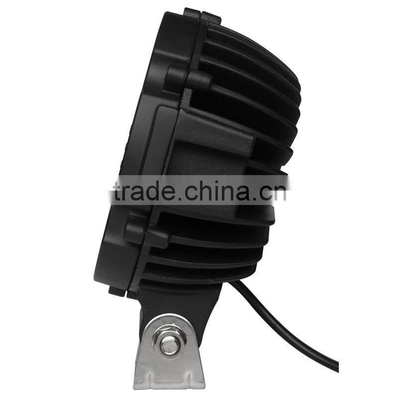 12v 5 watt Cre e super bright 9'' red,blue,black,yellow 9 inch 96w led work light headlight