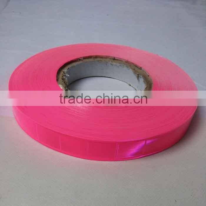 Pink 20MM fire resistant PVC reflective tape