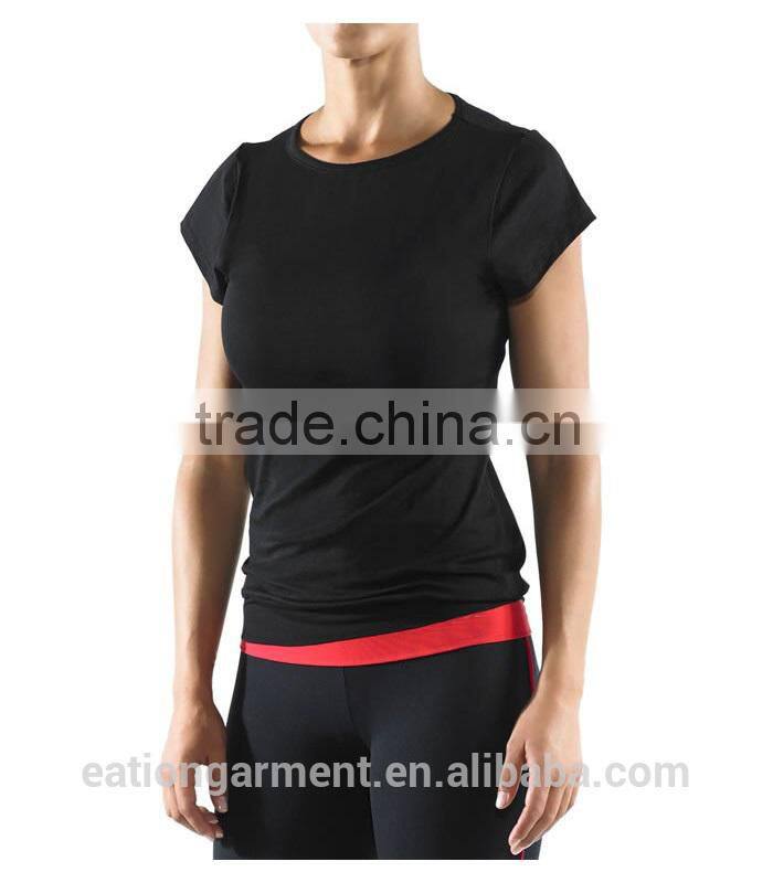 wholesale sports running gym shirts short sleeve