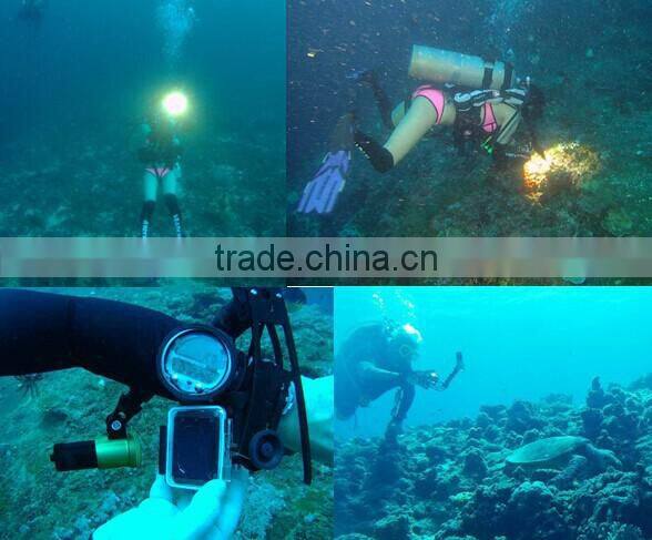 Best selling wide angle 110 UVscuba strong light torch diving