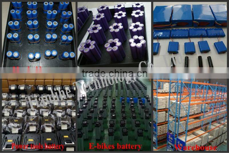 48v 20ah electric bike polymer li-ion battery for 1000W motor
