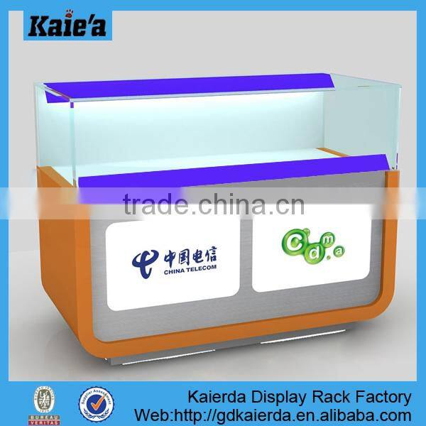 glass display showcase/glass store mobile phone display showcase/glass display cabinet showcase