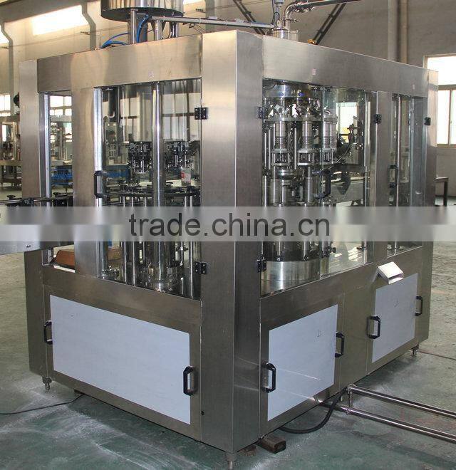 carbonated juice filling machine / 3 in 1 juice machine