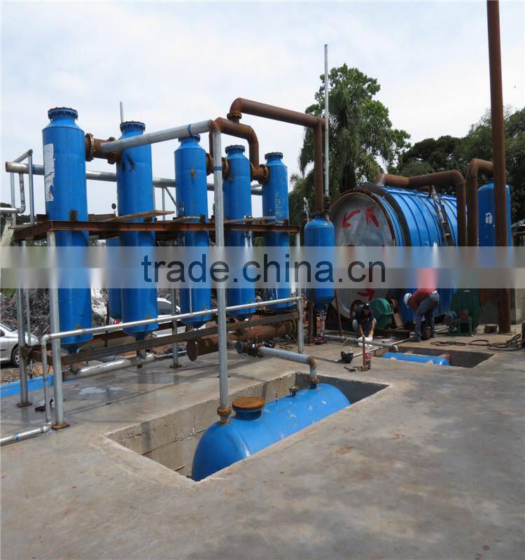 Waste Oil Recycling Plant, Used Engine Oil To Diesel Distillation Machine