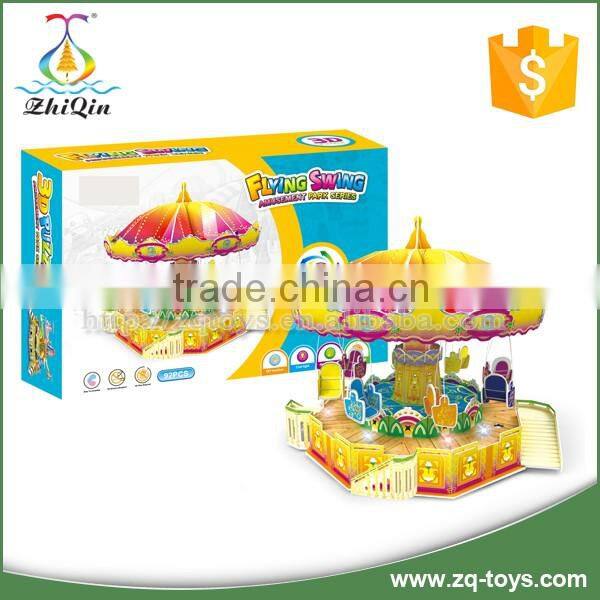 2016 Intelligent 3d puzzle diy toy for children
