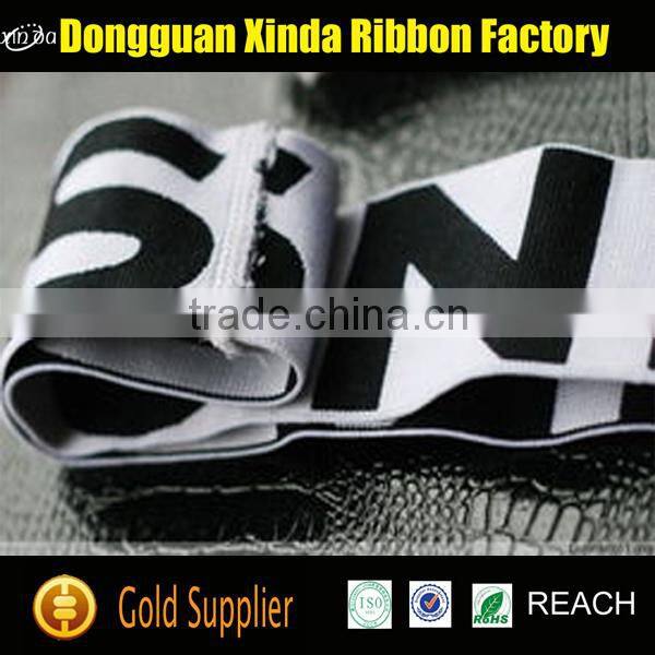 Ribbon Tape Silicone Custom Printed Jacquard Elastic Band