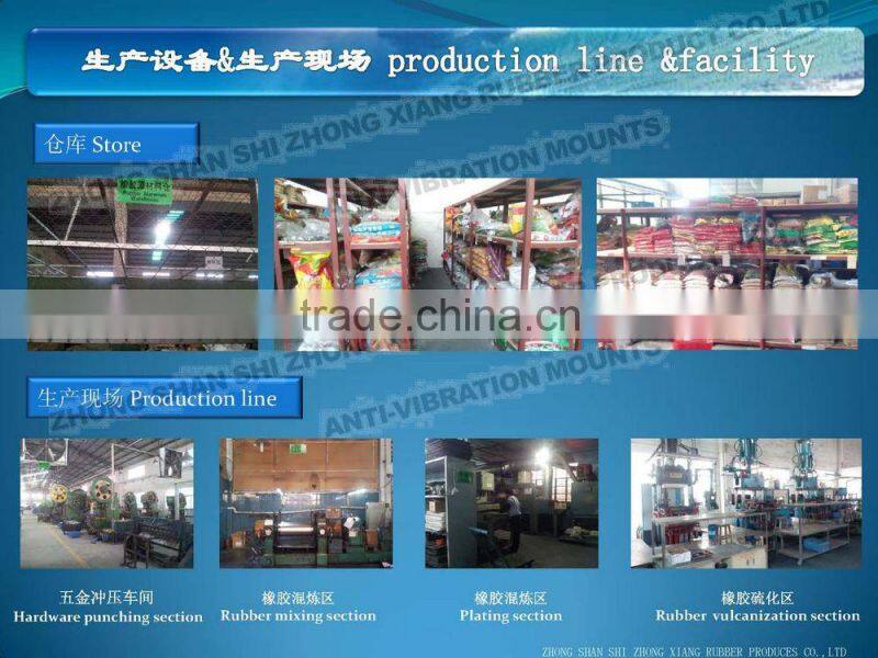 FRS8335 Engine Rubber Damper,load weight 80kg-200kg