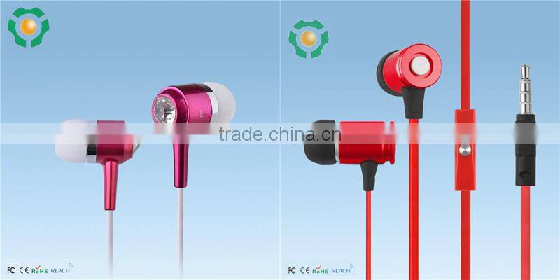 shezhen factory fashion earphone with ROHS approval