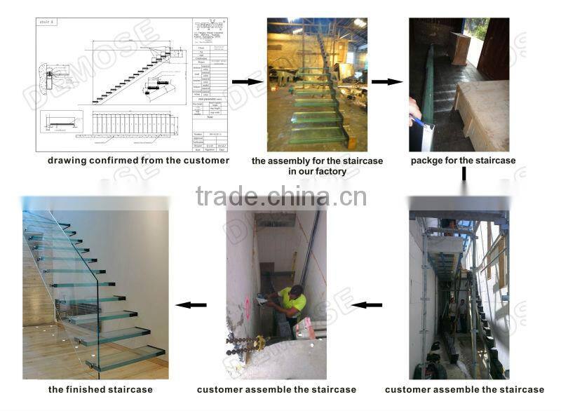 simple wood stairs / wood stair case