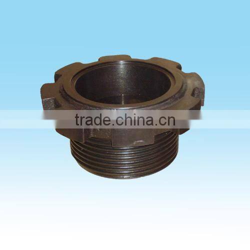 Triplex piston drilling mud pump assembly with API standard