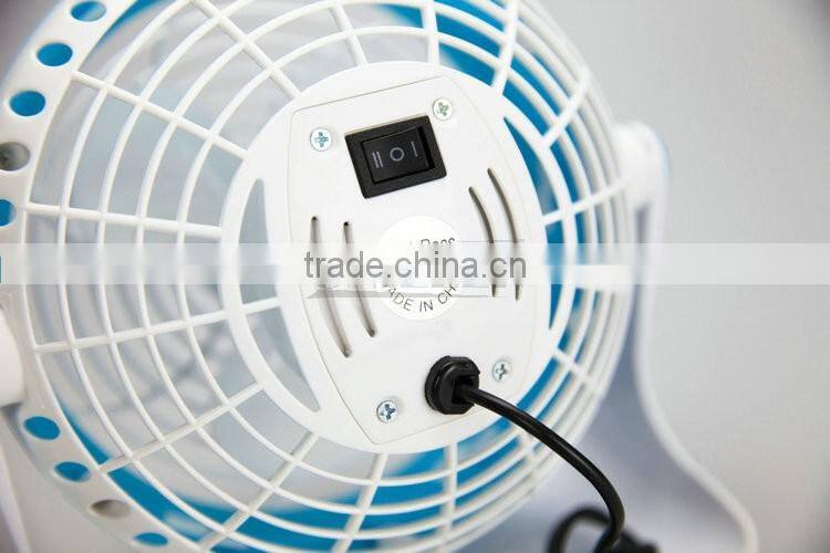 Mini fan 6 inch usb fan 2 speeds plastic ABS