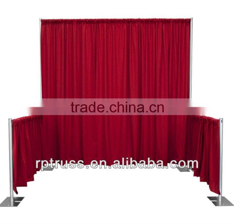 Event Portable Fabric Backdrop Decoration Pipe And Drape